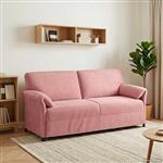 vidaXL 3-Zits Bank Roze 198 x 83 x 95 cm Fluweel