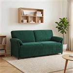 vidaXL 3-Zits Bank Donkergroen 198 x 83 x 95 cm Fluweel