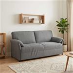 vidaXL 3-Zits Bank Donkergrijs 198 x 83 x 95 cm Fluweel