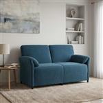 vidaXL 2-Zits Sofa Blauw 158 x 83 x 95 cm Fluweel