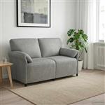 vidaXL 2-Zits Sofa Lichtgrijs 158 x 83 x 95 cm Fluweel