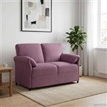 vidaXL 2-Zits Sofa Paars 138 x 83 x 95 cm Fluweel