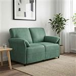 vidaXL 2-Zits Sofa Zeegroen 138 x 83 x 95 cm Fluweel