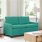 vidaXL Bank Turquoise 156 x 81 x 87,5 cm Fluweel