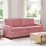 vidaXL Bank Roze 196 x 81 x 87,5 cm Fluweel
