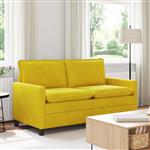 vidaXL Bank Geel 156 x 81 x 87,5 cm Fluweel