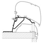 Thule Hobby Caravan Roof Adapter vanaf 2014