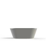 Half Vrijstaand Bad Arcqua Pinto Back To Wall 160x70x57 cm Mat Wit