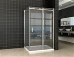 Douchecabine Schuifdeur 140X100X200 Cm 8 Mm Glas Met Nano Coating