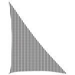 vidaXL Zonneschaduwzeil 4 x 5 x 6,8 m HDPE