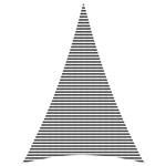 vidaXL Zonneschaduwzeil 5 x 7 x 7 m HDPE