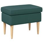 vidaXL Voetenbank 55 x 35 x 41 cm 100% polyester, Multiplex