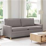 vidaXL Bank Taupe Stof