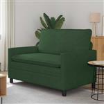vidaXL Bank Jungle Groen 126 x 81 x 87,5 cm Stof