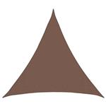vidaXL Zonneschaduwzeil Bruin 2 x 2 x 2 m HDPE