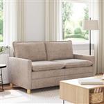 vidaXL Bank Beige 156 x 81 x 87,5 cm Polyester