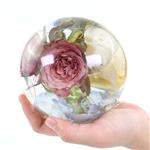 Siliconenmal Bol rond Epoxy resin zeep kaarsen 80 mm per stuk