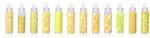 Glitters en steentjes epoxy set 12 buisjes Geel figuurtjes voor resin, nagels, decoratie, makeup, sc