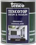 Tencotop Deur & Kozijn Hoogglans - 750ml - Zwart