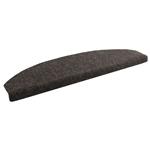 vidaXL Zelfklevende Trapmatten 15 pcs Antracietkleurig Vilt - 100% PP