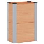 vidaXL Verhoogde plantenbak Bruin 50 x 30 x 72 cm