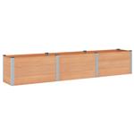 vidaXL Verhoogde plantenbak Bruin 300 x 50 x 54 cm