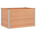 vidaXL Verhoogde plantenbak Bruin 150 x 100 x 91 cm