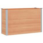 vidaXL Verhoogde plantenbak Bruin 150 x 50 x 91 cm