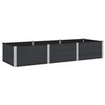 vidaXL Verhoogde plantenbak Zwart 300 x 100 x 54 cm