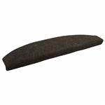 vidaXL Zelfklevende Trapmatten 15 pcs Donkerbruin 80 x 24,5 x 3,5 cm