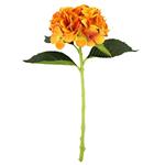 Chloe Hortensia Oranje Zijdenbloem 51 cm per stuk