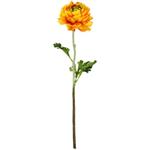 Chloe Ranonkel Oranje Zijdenbloem 51 cm per stuk