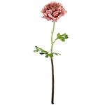 Chloe Ranonkel Vintage Roze Zijdenbloem 51 cm per stuk