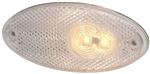 Hella Breedtelicht LED met Reflector Ovaal Opbouw Wit