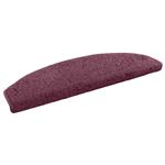 vidaXL Zelfklevende Trapmatten 15 pcs Donker Paars 80 x 24,5 x 3,5 cm