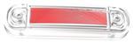Fristom LED markeerlicht rood 12/36V 0,15m. kabel