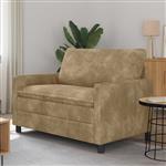 vidaXL Bank Taupe 126 x 81 x 87,5 cm Polyester