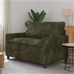 vidaXL Bank Groen 126 x 81 x 87,5 cm Polyester