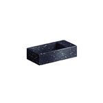 Fontein Clou Flush 3 Zonder Kraangat 36x18 cm Gerecycled Plastic Zwart