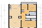 Appartement Van Heutszstraat in Den Haag