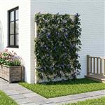 vidaXL Trellis met Spike Wit 99 x 6 x 165 cm PP