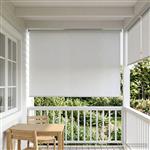 vidaXL Rolgordijn UV-bescherming Wit 180 x 230 cm Polyester