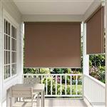 vidaXL Rolgordijn UV-bescherming Taupe 160 x 230 cm Polyester