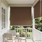 vidaXL Rolgordijn UV-bescherming Taupe 60 x 140 cm Polyester