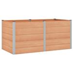 vidaXL Verhoogde plantenbak Bruin 200 x 100 x 91 cm