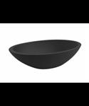 Waskom Kim Ovaal 59x35x11cm Solid Surface Mat Zwart