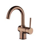 Wastafelmengkraan Best Design Dijon Met Draaibare Uitloop 24 cm Brons