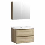 Badmeubelset Differnz Reno 75x50x55 cm Eiken