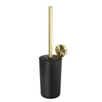 Toiletborstel met Houder Geesa Opal Goud Geborsteld