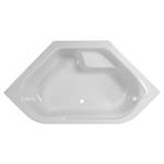 Ligbad Anzio 145X145 Cm Wit